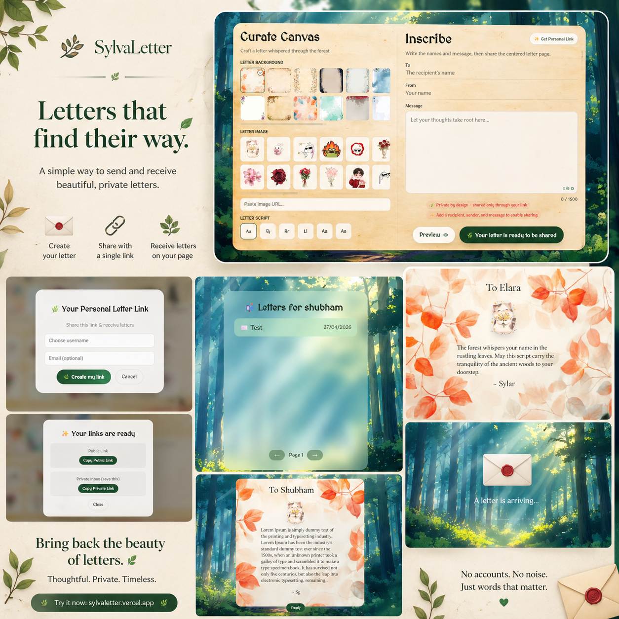 SylvaLetter gallery image