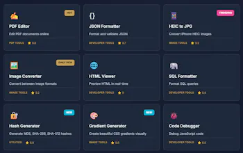 99+Free Online Tools - PDF, JSON, IMG gallery image
