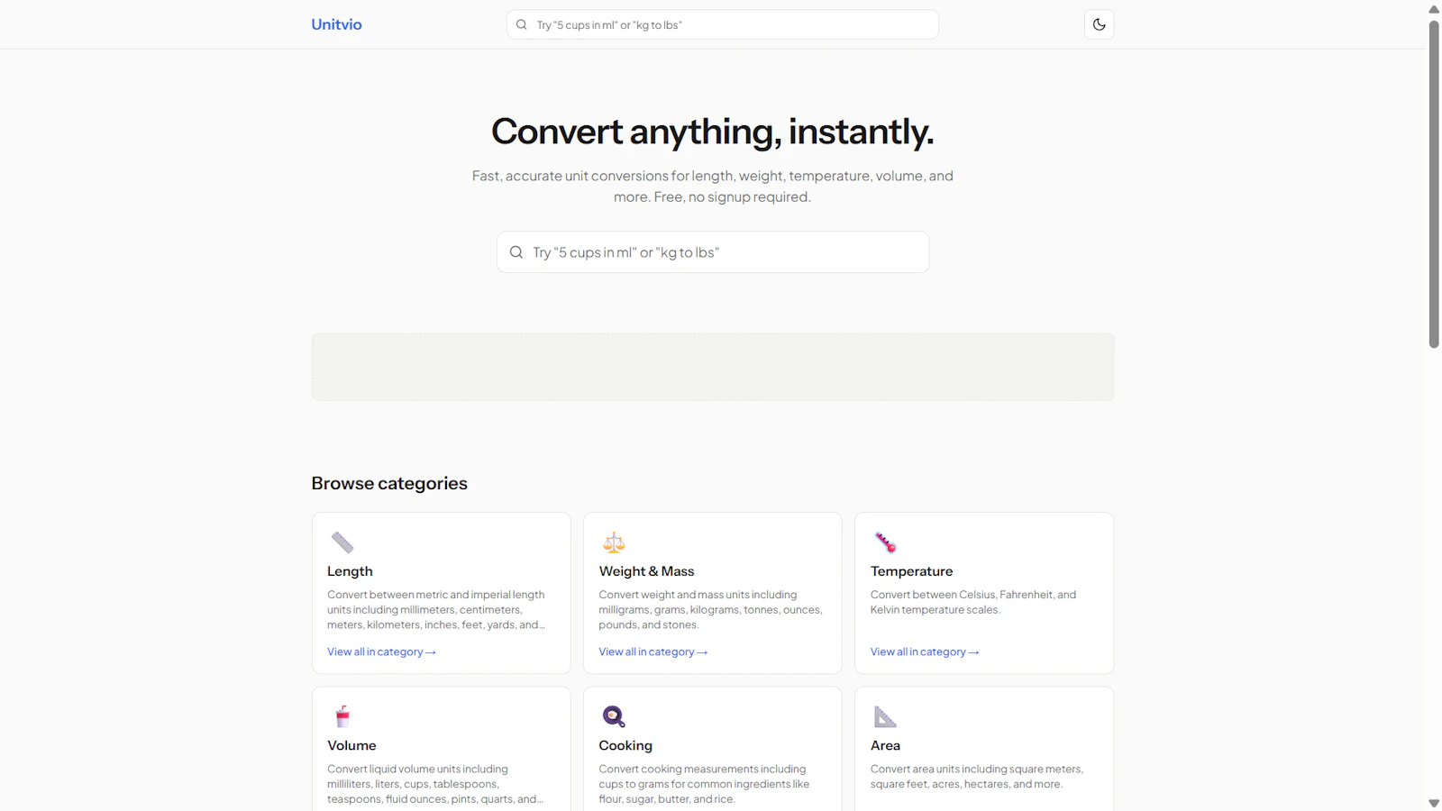 Unitvio screenshot 1