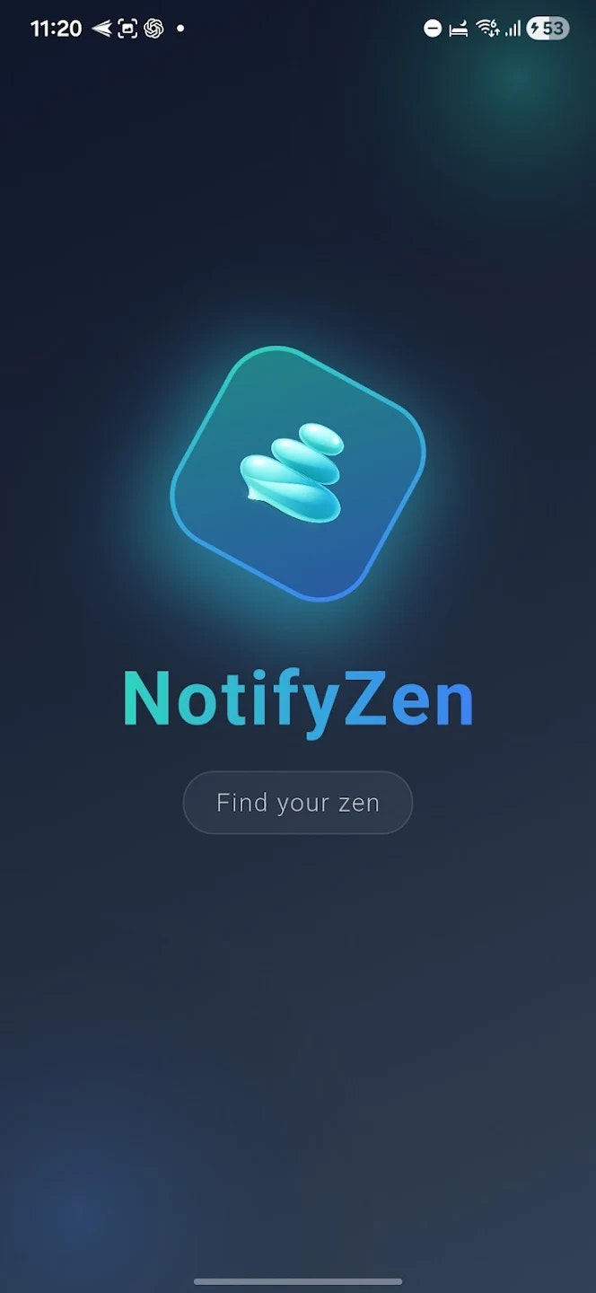 NotifyZen - Main product screenshot demonstrating key features and user interface