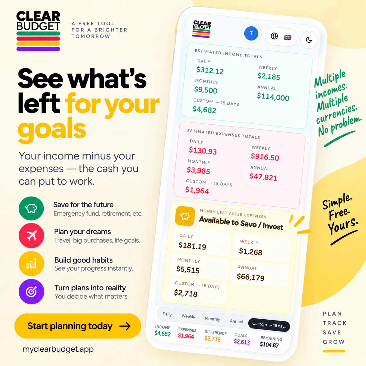 Clear Budget gallery image