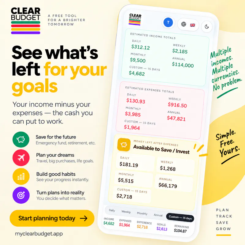 Clear Budget screenshot 3