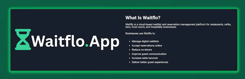 Waitflo.App | Waitlist screenshot 2