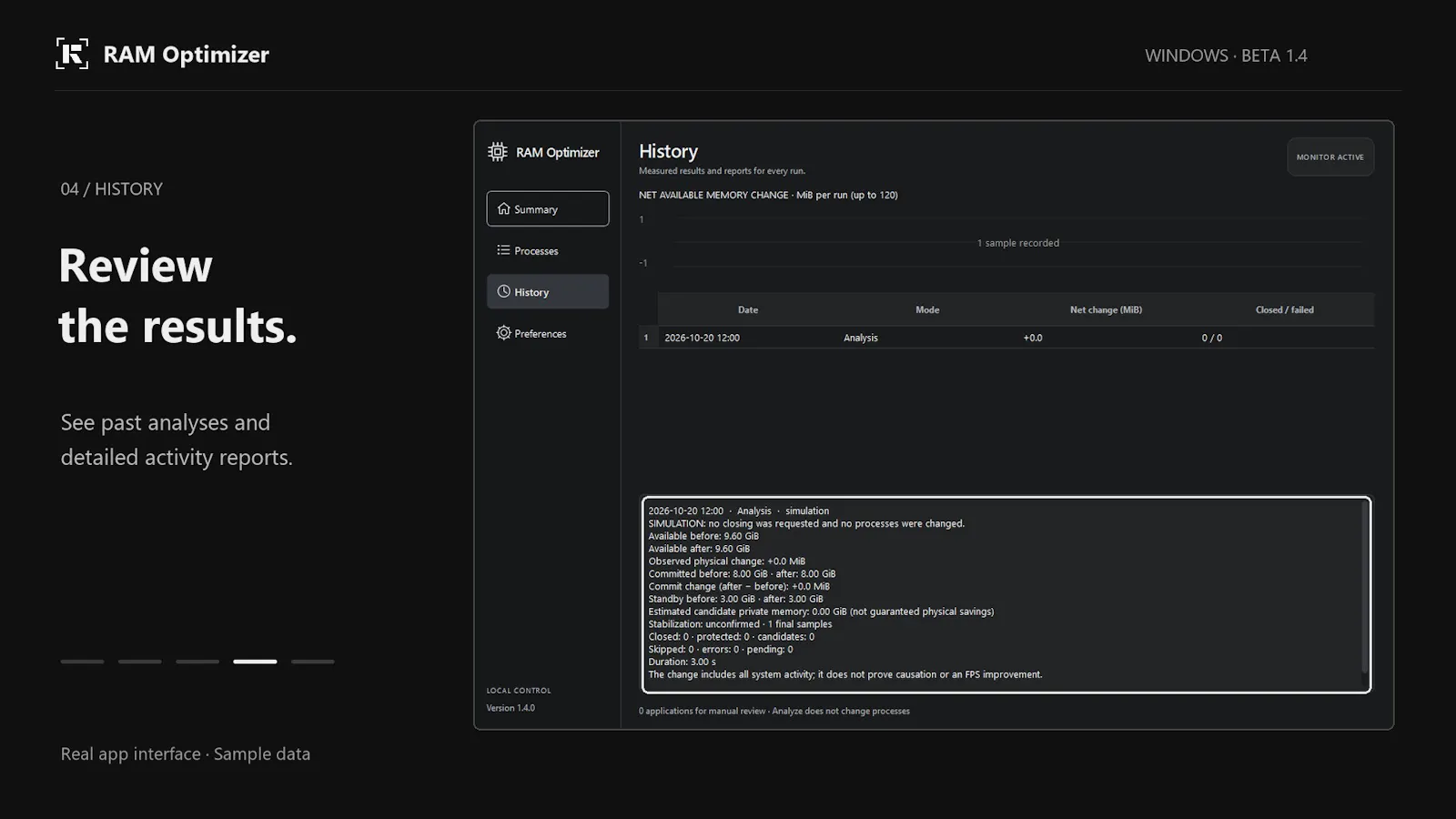 RAM Optimizer screenshot 3