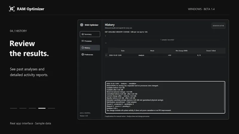 RAM Optimizer screenshot 3