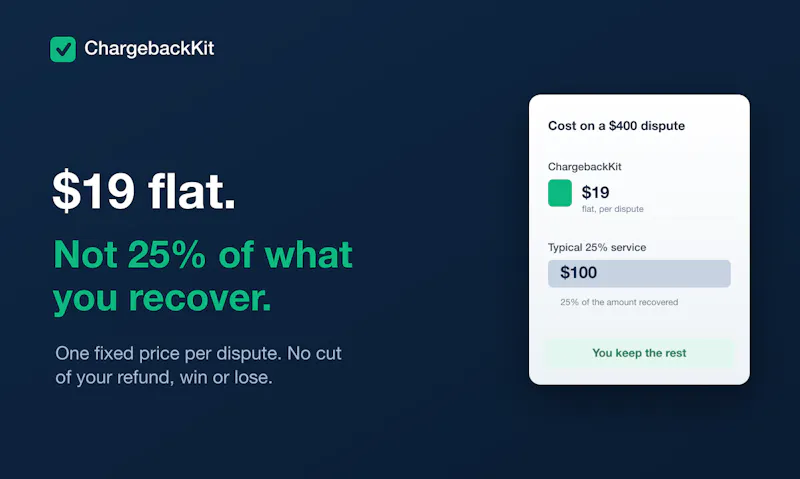 ChargebackKit screenshot 2