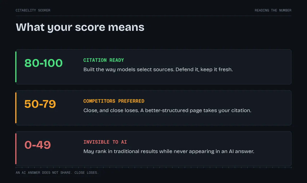 Citability Scorer gallery image