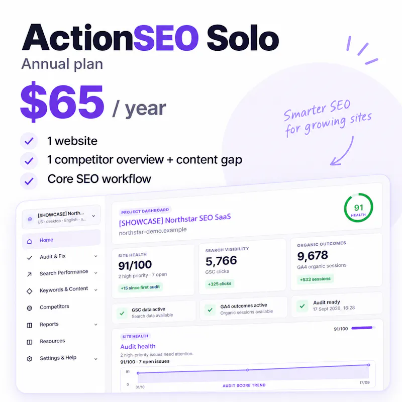 ActionSEO Audit & Report Tool screenshot 8