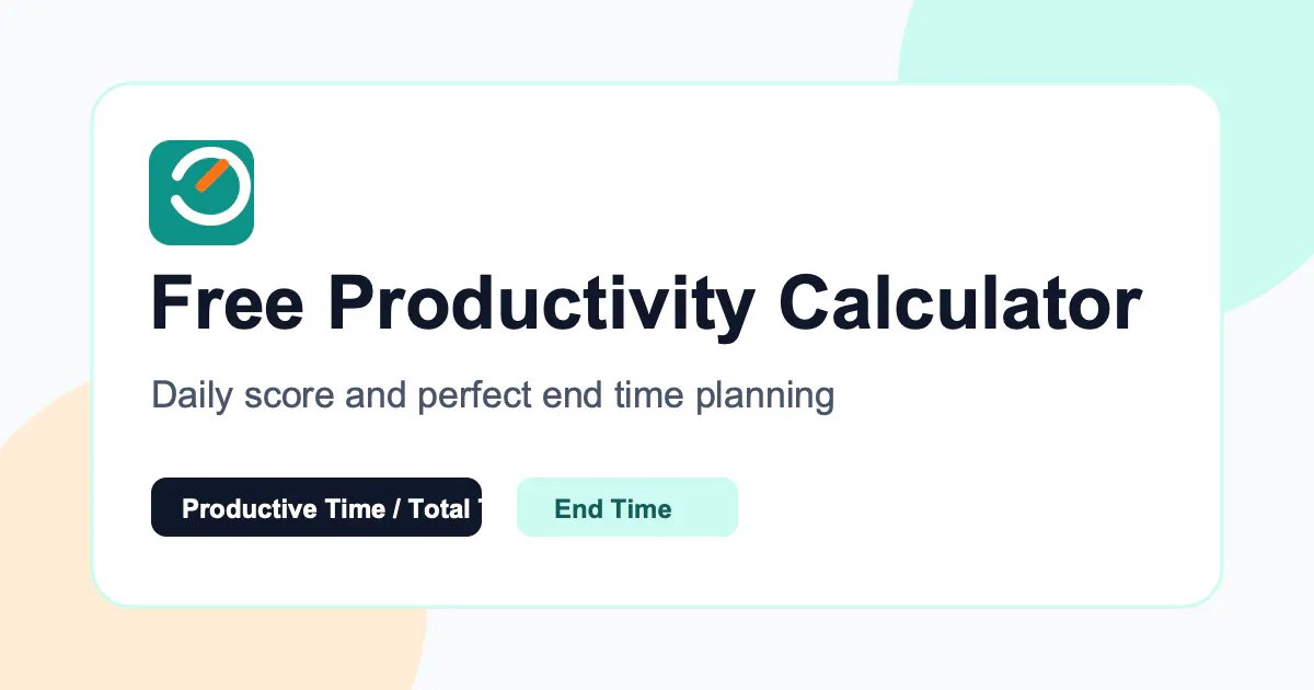 Productivity Calculator gallery image