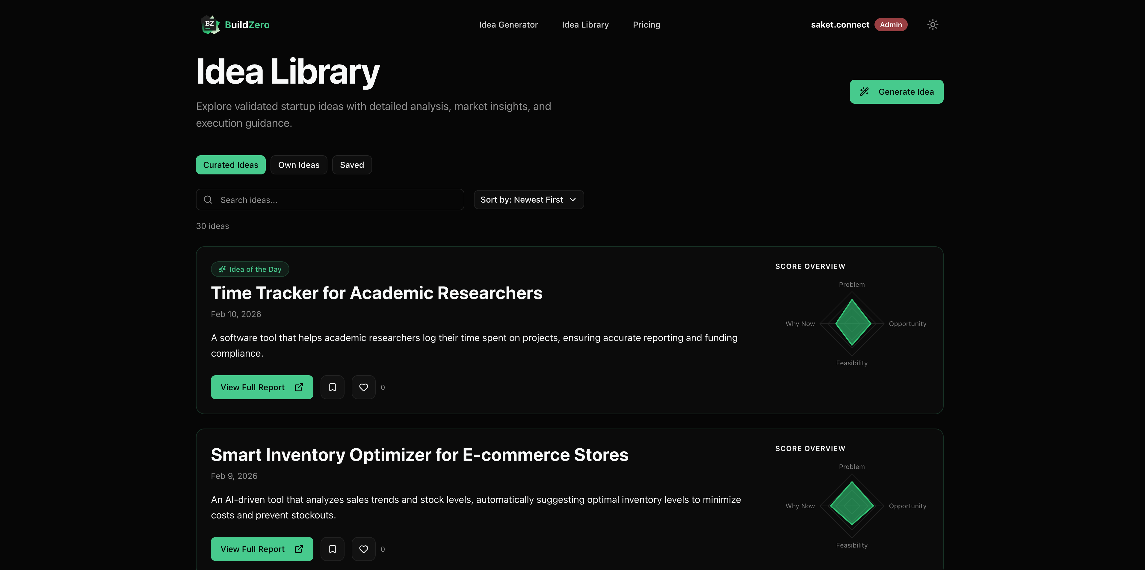 BuildZero  - Screenshot 2 showing product features and functionality