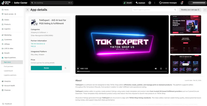 Tok Expert - TTS Partner & POD SaaS screenshot 7