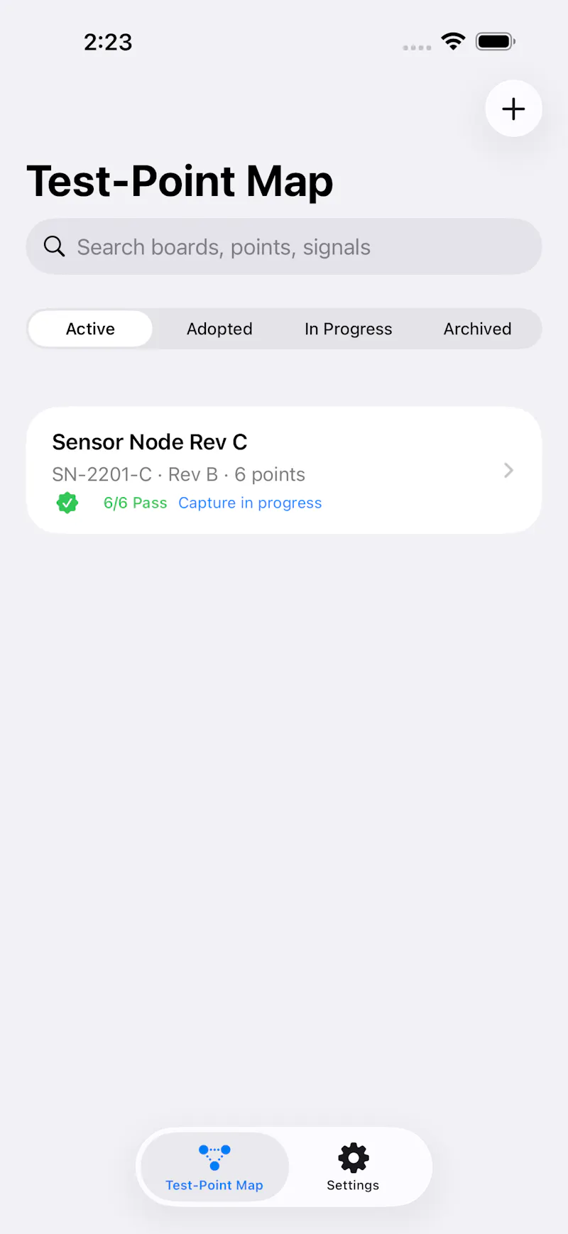 BoardTrace screenshot 1