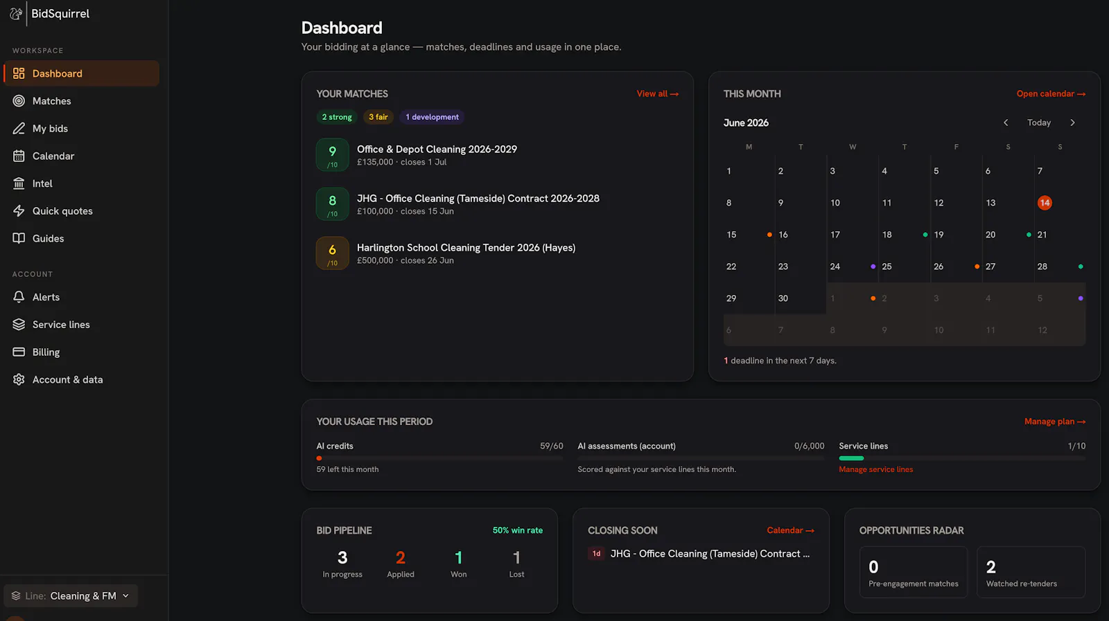 BidSquirrel screenshot 2