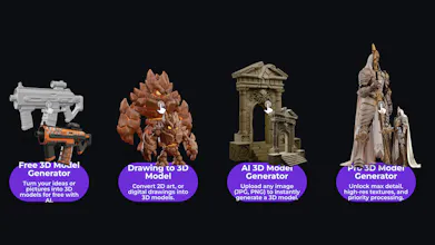 AI 3D Model Generator gallery image