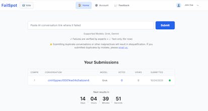 FailSpot-Win $100 weekly for AI Failures gallery image