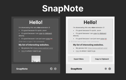SnapNote media 2