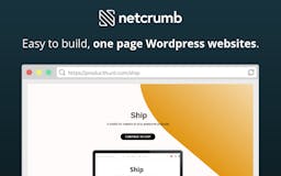 Netcrumb - One Page Wordpress Builder media 3