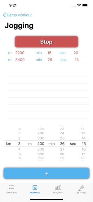 Fitness notes gallery image