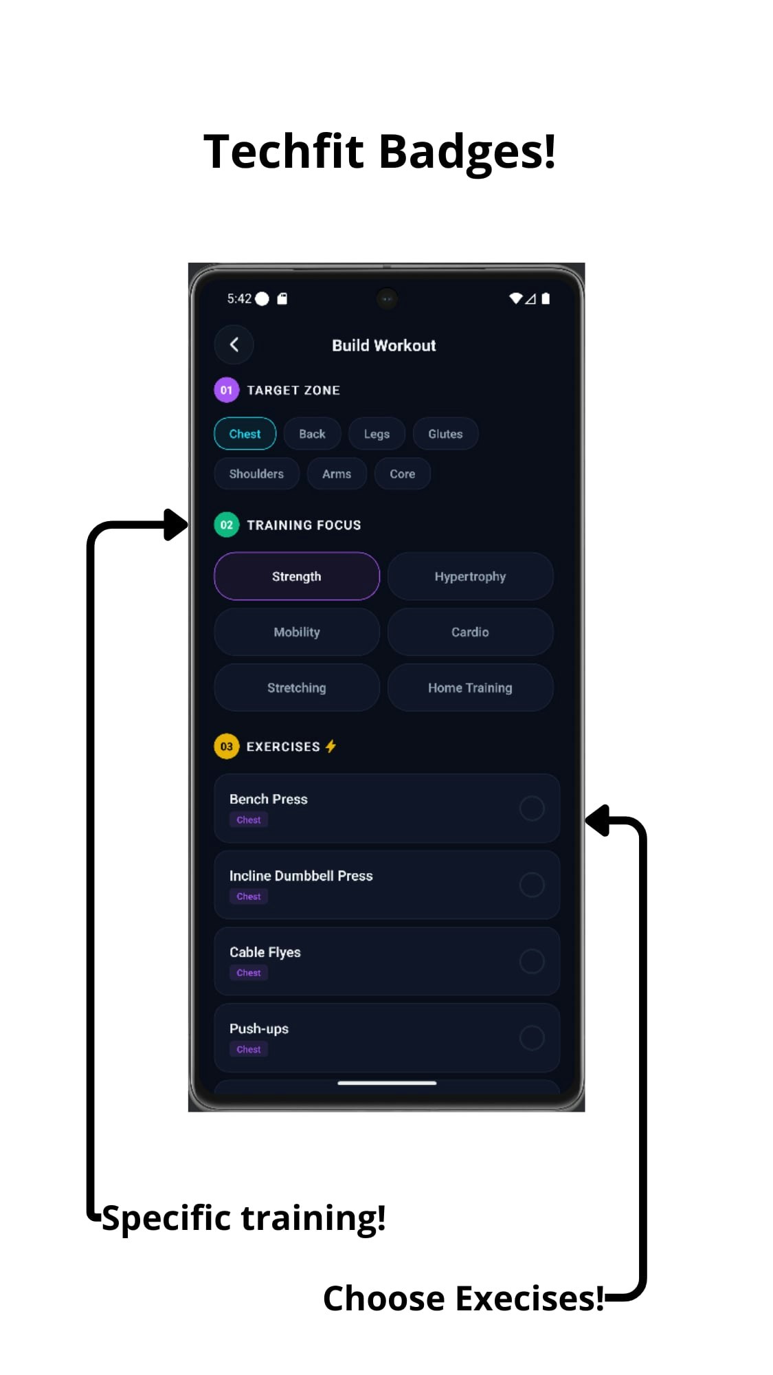 Techfit - Screenshot 4 showing product features and functionality