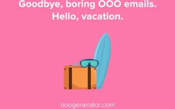 Out of Office Email Generator media 1