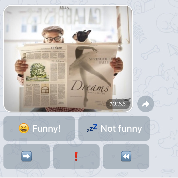 JokeLikeMeBot for Telegram gallery image