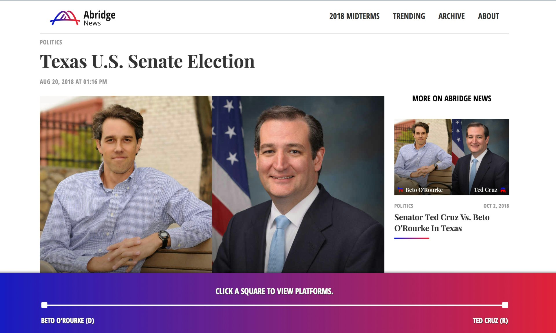 Abridge News Guide to the 2018 Elections gallery image