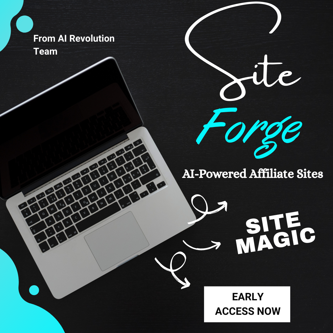 Mídia 2 de SiteForge: Build & monetize com AI. - Da idéia à renda: a IA cria sites de afiliados em segundos