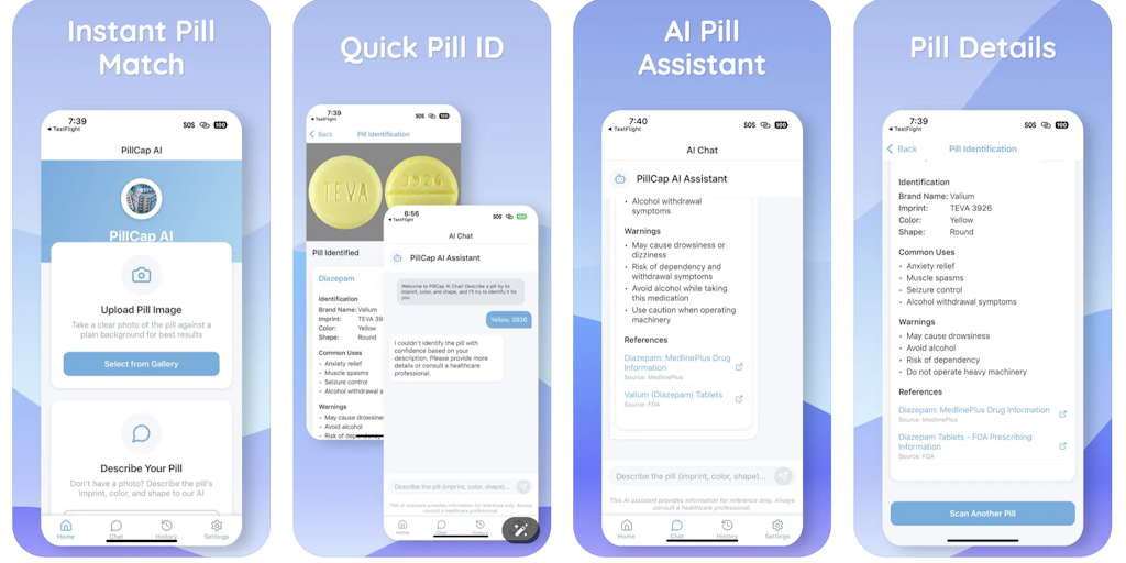 PillCap AI: Identify pills instantly with AI-powered photo recognition ...