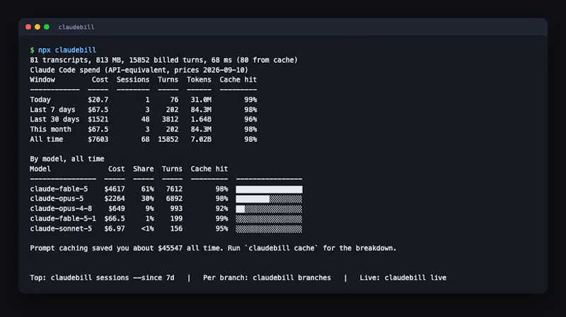 claudebill screenshot 2