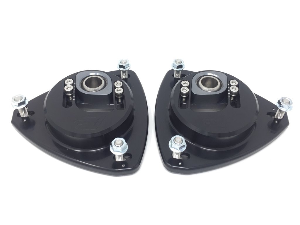 Diftech 10622 Adjustable Camber Caster Coilover Plates Fits FR-S BRZ Front