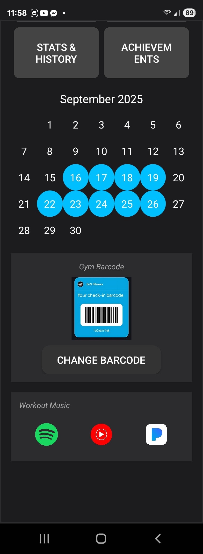 NextEdge Workout Tracker gallery image