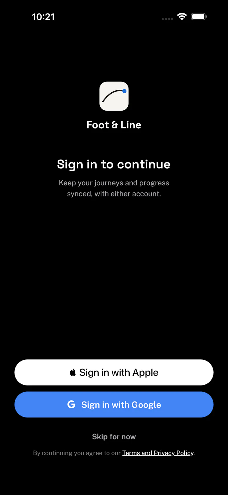 Foot & Line screenshot 1