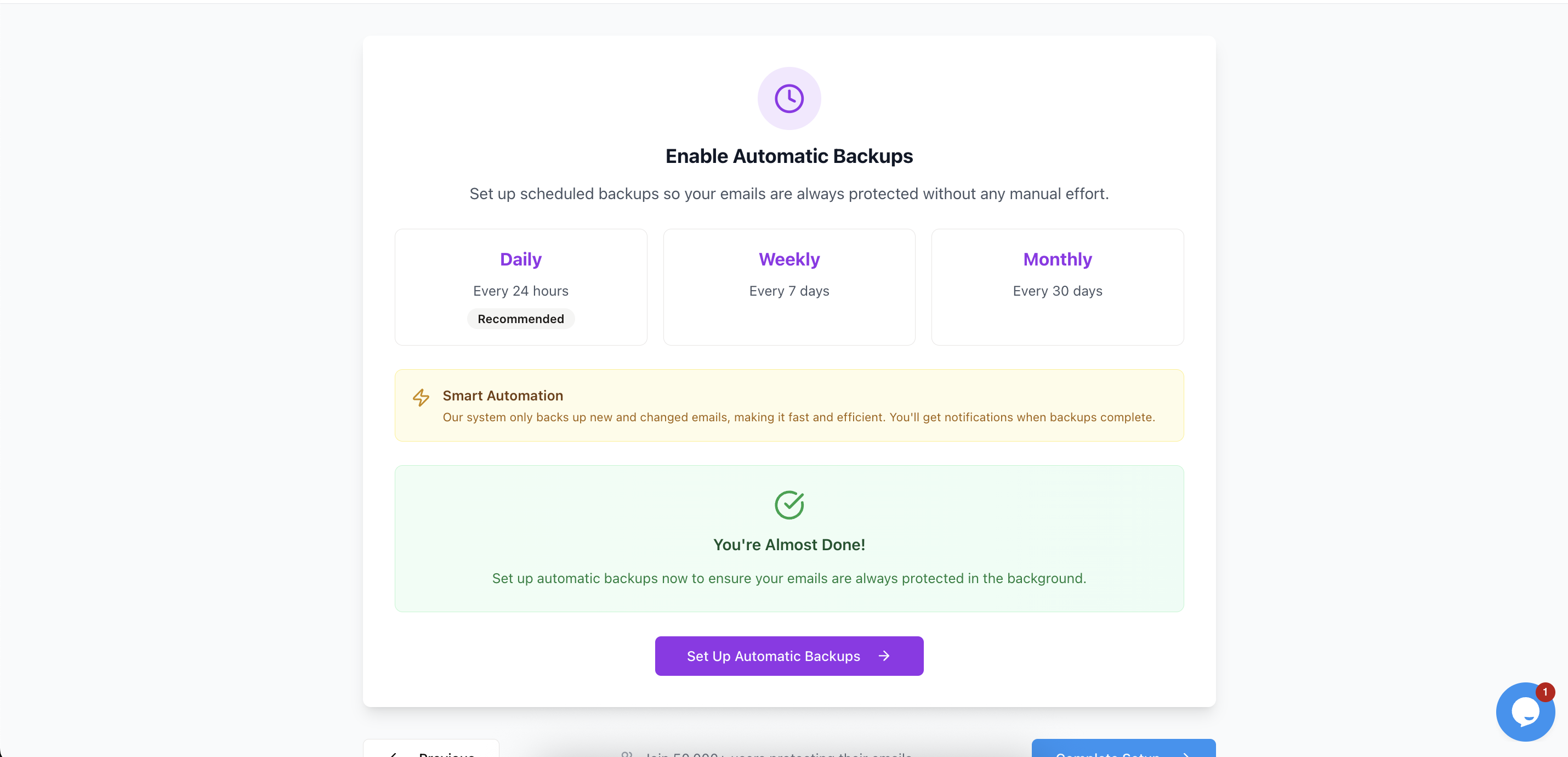 Media BackMyMail - An toàn, sao lưu và di chuyển email của bạn.tự động 3