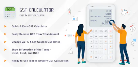 GST Calculator - CGST & SGST gallery image