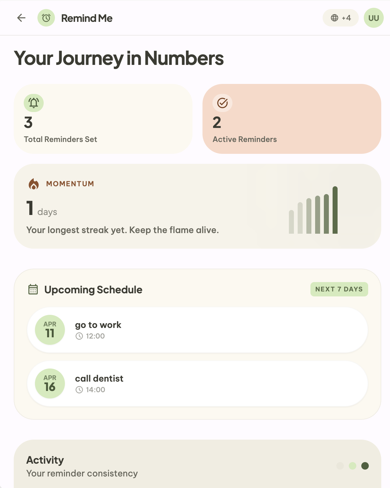 Remind Me Bot gallery image