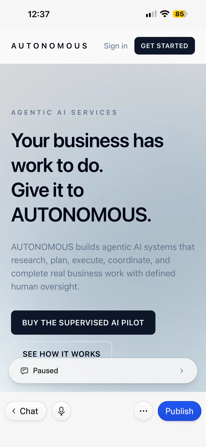 Autonomous 