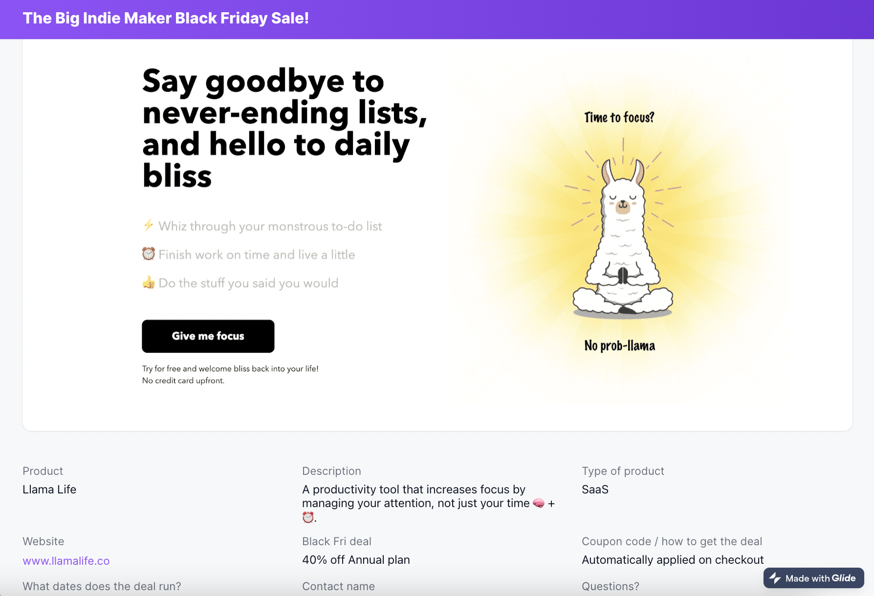 The Big Indie Maker Black Friday Sale 🥳 gallery image