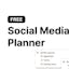 FREE Social Media Planner