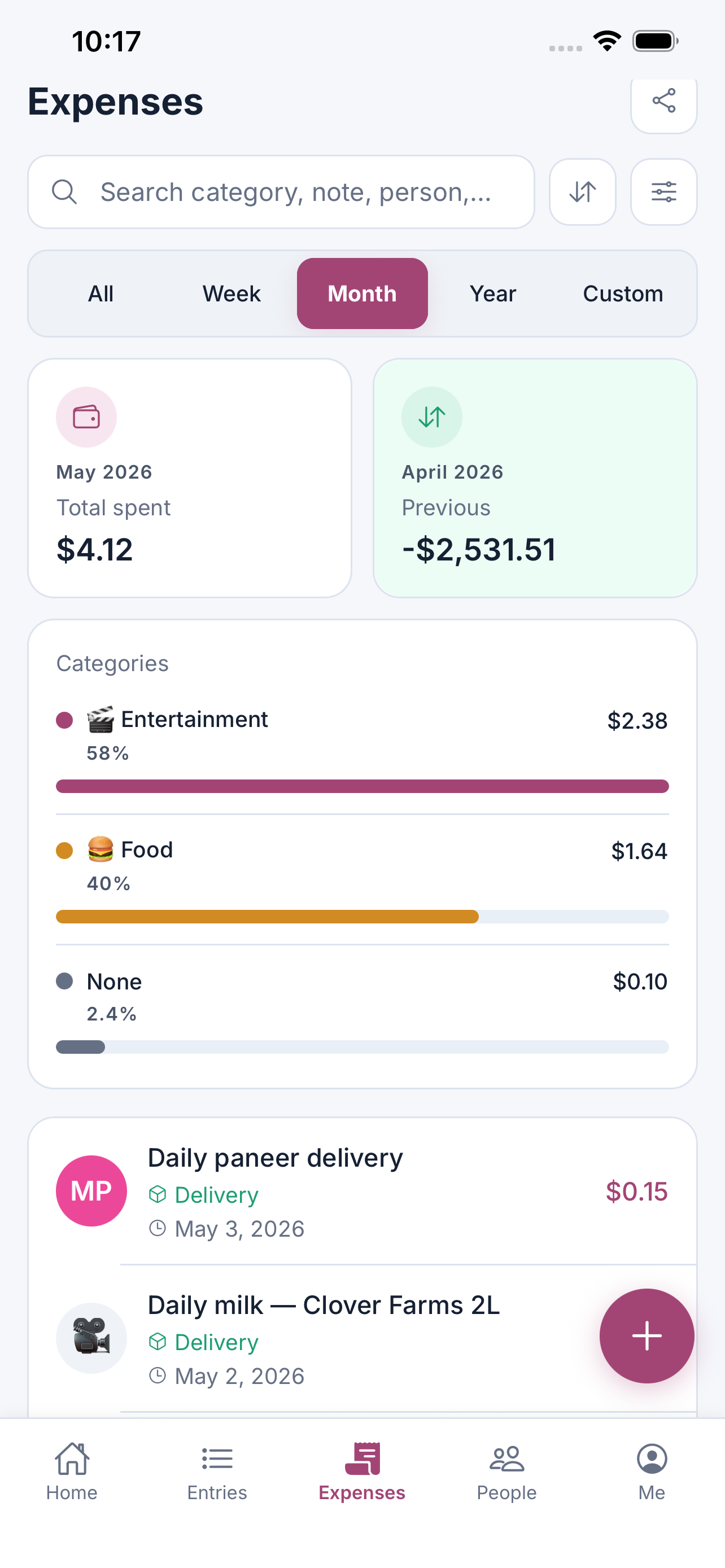 Payback: Money & Expenses gallery image