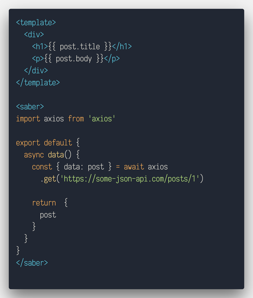Saber.js gallery image