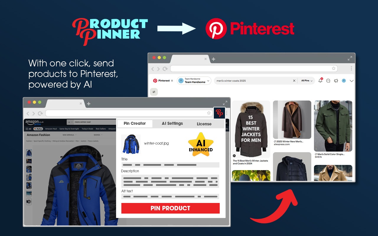 Média Épingleur de produit sur le Chrome Web Store - Automatisation de la création d'épingles sur Pinterest 2