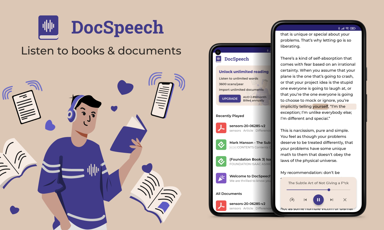 DocSpeech - AI Reading Assistant TTS gallery image
