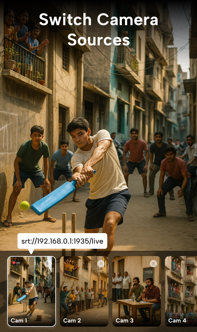 StreamyCam: Mobile Streaming Studio gallery image