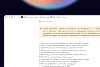 330 ChatGPT SEO Prompts and more gallery image