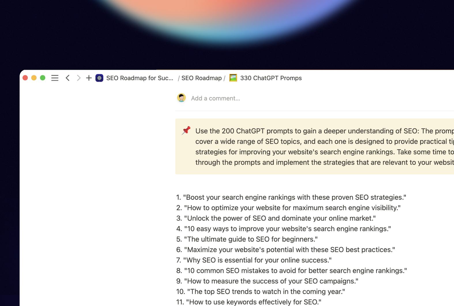 330 CHATGPT SEO संकेत और अधिक - 330 संकेत, एसईओ, 5 एसईओ रणनीति के बारे में जानने के लिए चीजें मीडिया 5
