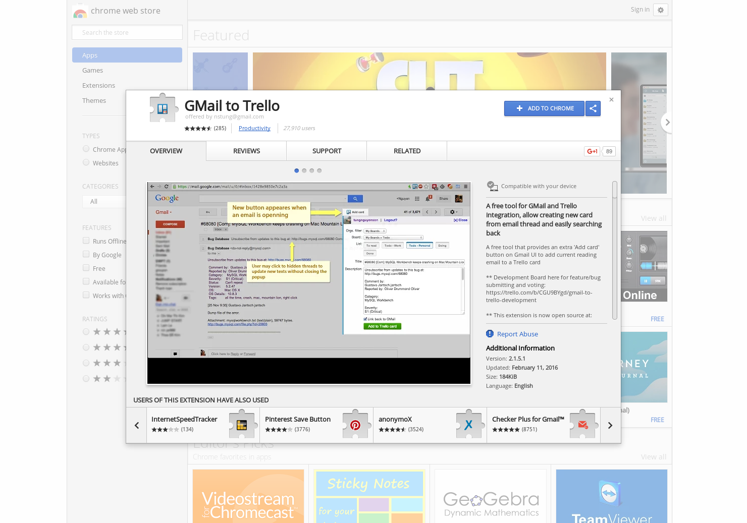 Gmail to Trello