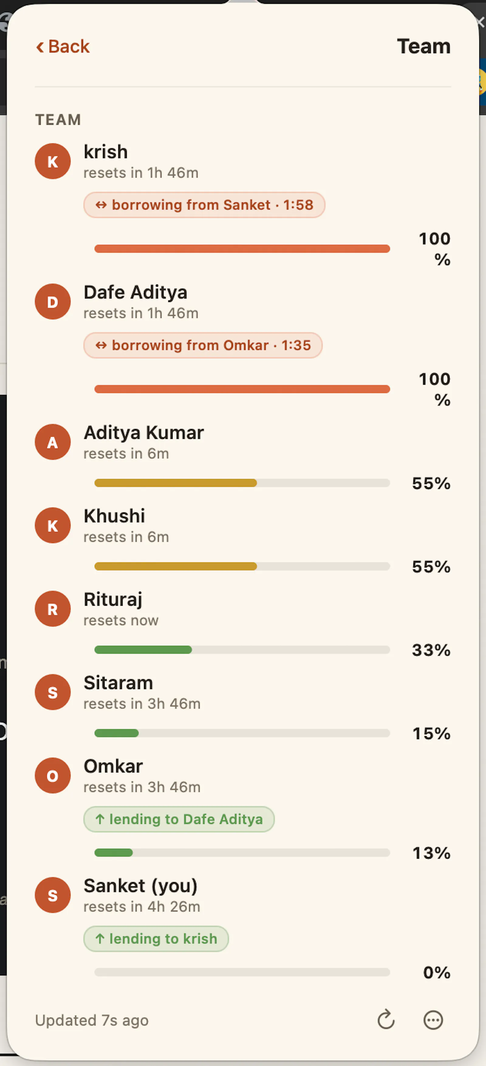 Claudeometer — Share Claude usage screenshot 2
