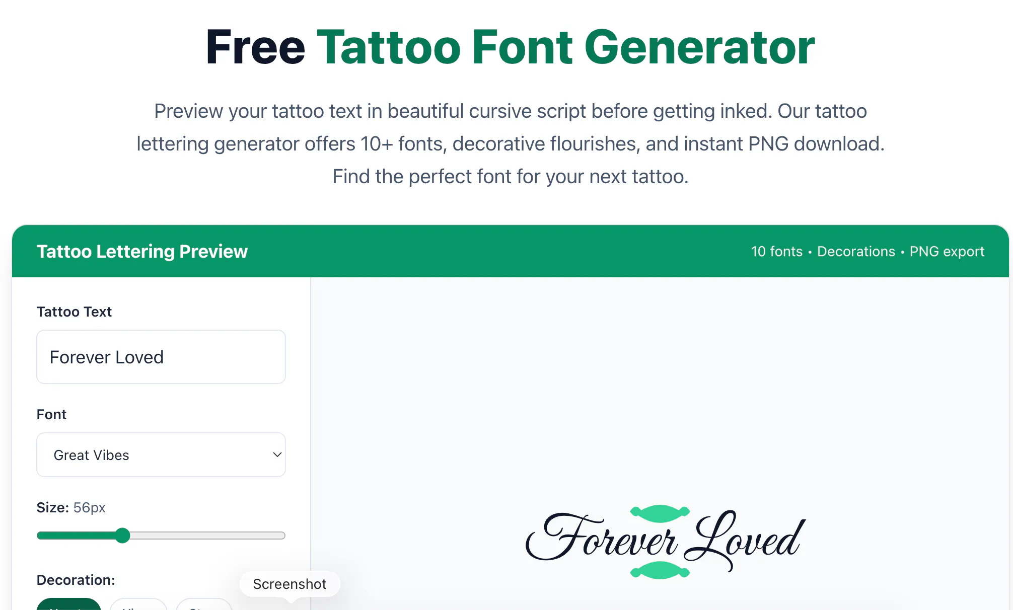 CursiveGen gallery image