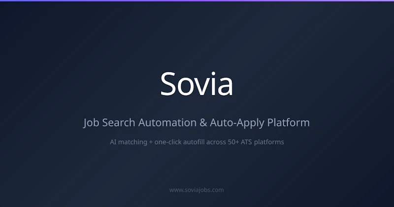 SoviaJobs screenshot 2