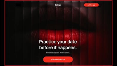 DatingX – AI Virtual Practice Date gallery image